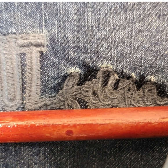 💙 NWT Kut From The Kloth Distressed Womens Denim Jacket Size Small - Picture 11 of 14